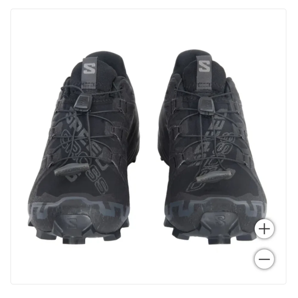 New! Salomon Ladies' Women Girls Speedcross 6 Shoe Black Color QuickLACE NWT NIB - Picture 5 of 12